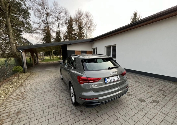 Audi Q3 cena 133900 przebieg: 141522, rok produkcji 2019 z Nowe Skalmierzyce małe 172